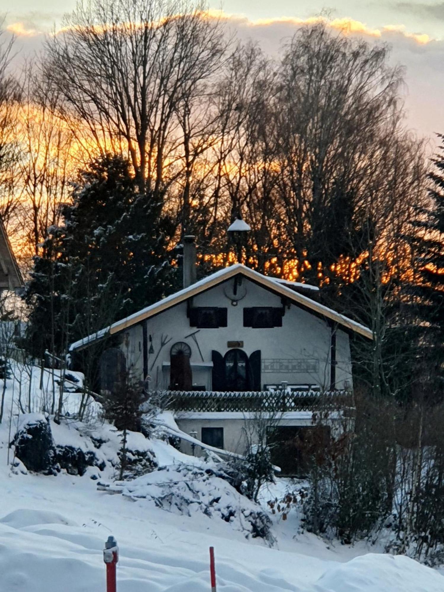 Unser Woidhaisl - Idyllisches Ferienhaus Im Bayerischen Wald Villa Neukirchen  Exterior foto